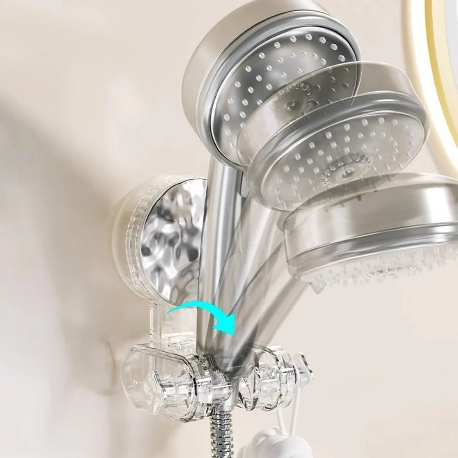 Adjustable Shower Head Holder - Strong Suction & Custom Comfort 2