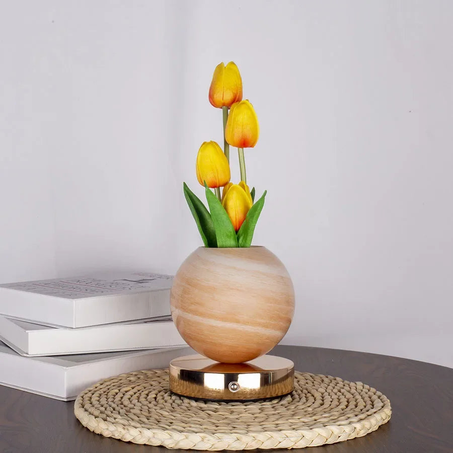 LED Tulip Night Light - Romantic Ambiance for Bedroom & Desk 7