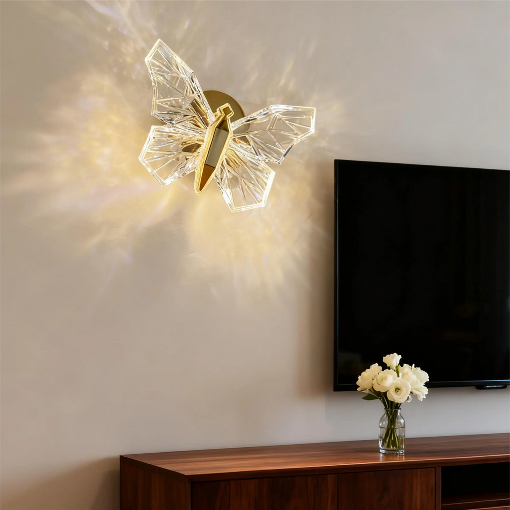 Teral Nordic Butterfly Wall Sconce - Elegant LED Wall Lights for Modern Spaces 6