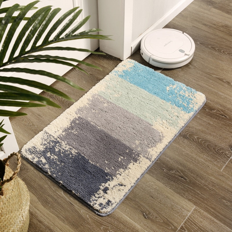 Vintage Bath Mat - Soft, Absorbent, Non-Slip Bathroom Rug 20x30 5